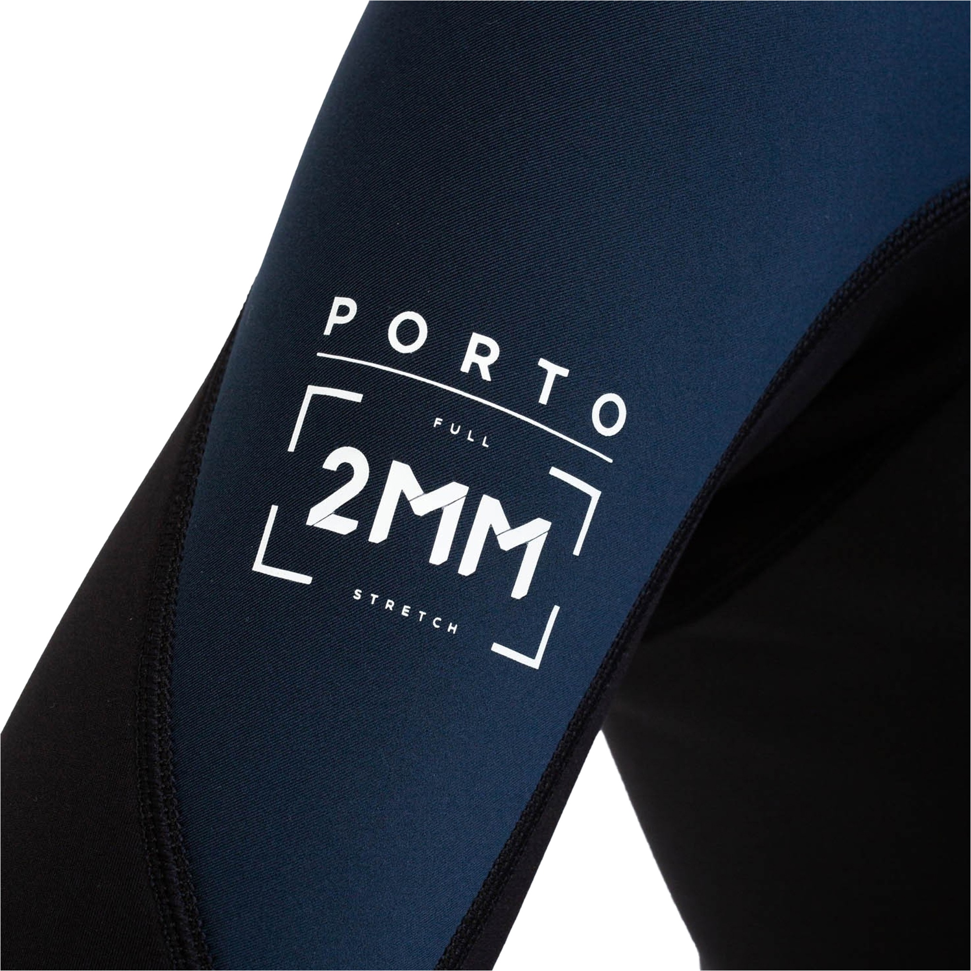2026 Jobe Dame-jakke Fra Porto 2mm Front Zip 303823005 - Black / Navy